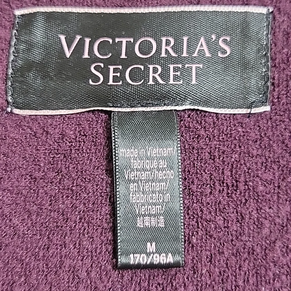 Victoria Secret Pull Over Maroon Sweatshirt - Picture 6 of 11